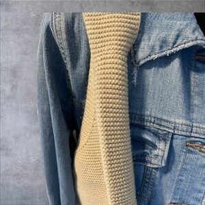 Knit Hobo style shoulder bag